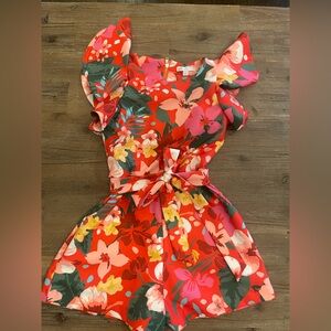 GB Girls Multicolor Floral Dress